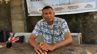 Lurah Ampenan Tengah, Kecamatan Ampenan, Kota Mataram, Budiawan S.Pd. Saat ditemui NTBSatu pada Kamis, 6 Agustus 2026.