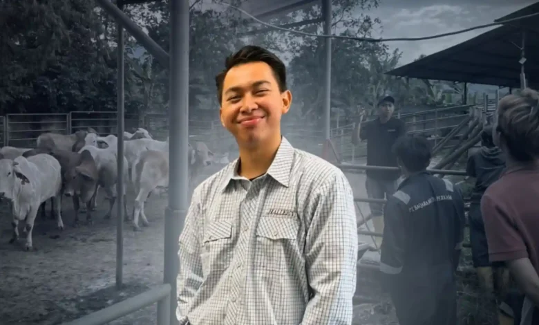 Lulusan Program Studi Peternakan Unram yang bekerja sebagai Supply Chain Officer/Animal Welfare Officer pada Halleen Australasian Livestock Traders Pty Ltd, Agil Darmawan.