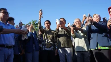 Unram melepas ribuan mahasiswa peserta KKN PMD periode Juli - Agustus pada Rabu, 1 Juli 2026.