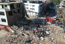 Salah satu wilayah di Kolombia yang mengalami kerusakan akibat gempa bumi pada hari Senin, 10 Agustus 2026.