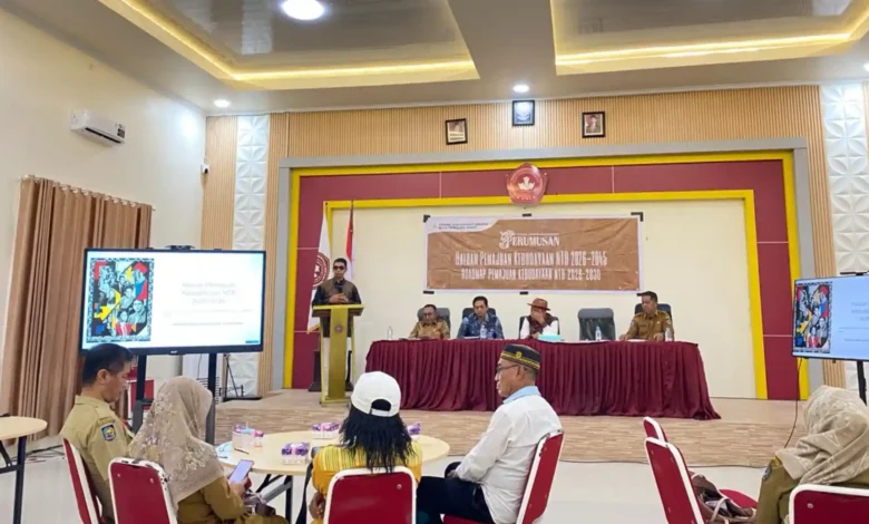 Perumusan Haluan Pemajuan Kebudayaan NTB 2026-2045 oleh Dewan Kebudayaan Daerah NTB berlangsung di STKIP Taman Siswa Bima, Selasa, 11 Agustus 2026.