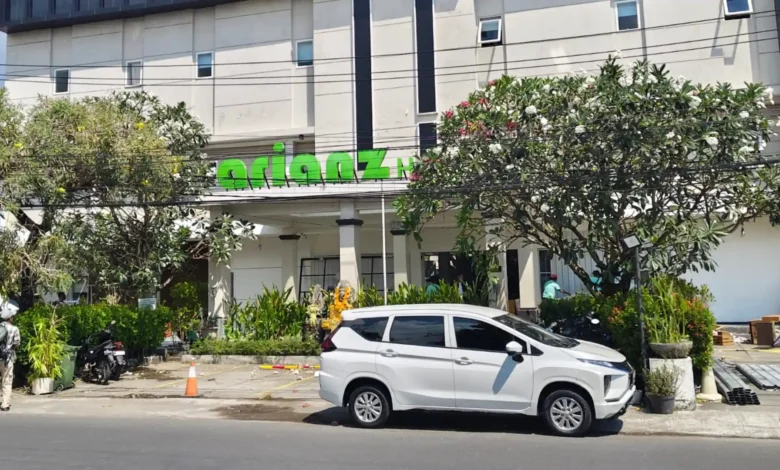 Hotel Arianz, menambah deretan hotel di Kota Mataram yang berhenti beroperasi.