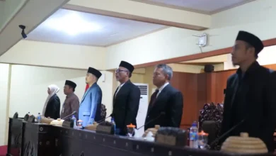 Momen saat LKPJ Pemkab Lobar ditolak oleh DPRD beberapa waktu lalu, Juli 2026.