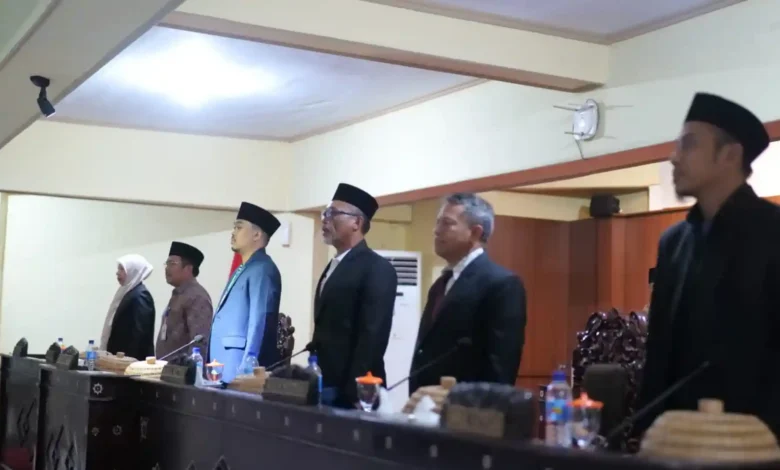 Momen saat LKPJ Pemkab Lobar ditolak oleh DPRD beberapa waktu lalu, Juli 2026.