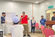 Suasana tujuh mahasiswa STKIP Taman Siswa Bima saat mengikuti kelas International Credit Transfer di Universiti Teknologi MARA (UiTM), Malaysia.