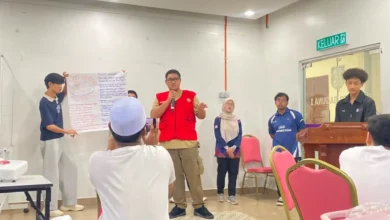 Suasana tujuh mahasiswa STKIP Taman Siswa Bima saat mengikuti kelas International Credit Transfer di Universiti Teknologi MARA (UiTM), Malaysia.