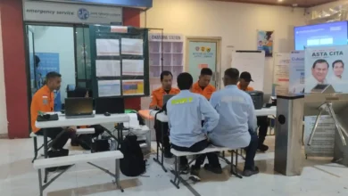 Momen KNKT dan BASARNAS saat sedang berkoordinasi, Kamis, 13 Agustus 2026, malam.