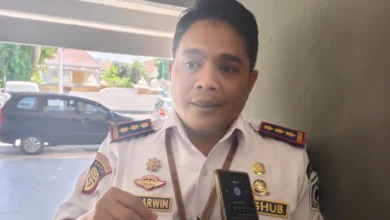 Kepala Dishub Kota Mataram, Zulkarwin diwawancarai beberapa waktu lalu.
