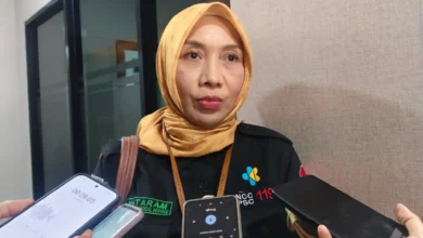 Direktur RSUD H. Moh. Ruslan Kota Mataram, dr. Ni Ketut Eka Nurhayati, diwawancarai, Selasa, 18 Agustus 2026.