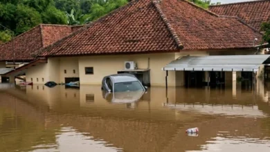 Banjir yang melanda Kuta Mandalika pada tahun 2025 lalu.