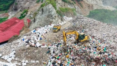 Tangkapan Drone Landfill TPA Kebon Kongok.