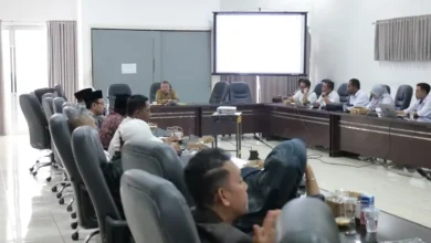 Rapat Badan Anggaran DPRD Lobar untuk membahas Kebijakan Umum Anggaran Perubahan 2026, Rabu, 26 Agustus 2026.