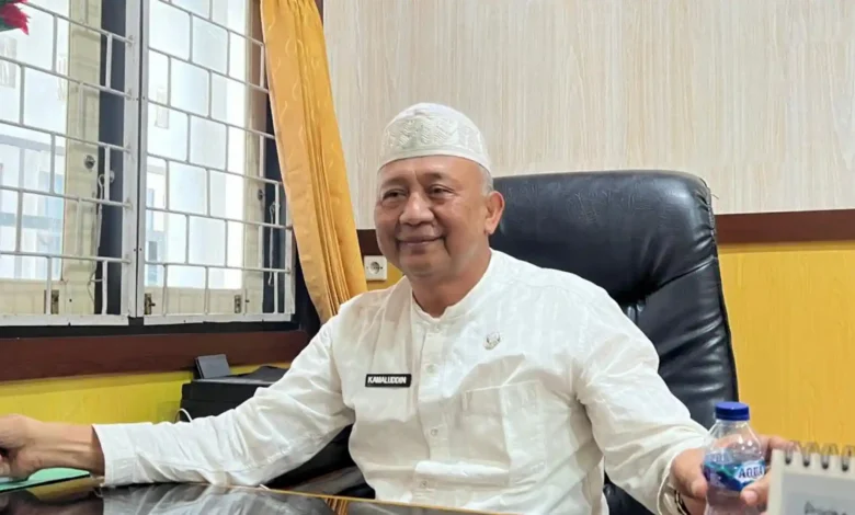 Kepala Dinsos KSB, Ns. H. Kamaluddin.