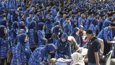 Ilustrasi guru PPPK Paruh Waktu yang rencananya akan beralih jadi penuh waktu.
