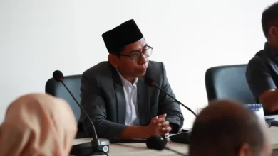 Ketua Komisi III DPRD NTB, Sambirang Ahmadi saat audiensi dengan KONSEPSI NTB, Selasa, 18 Agustus 2026. Foto: Istimewa