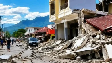 Kondisi rumah di NTT yang rusak parah akibat bencana alam gempa bumi pada Sabtu, 15 Agustus 2026.