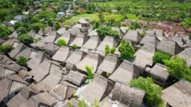 Dusun Sade di Desa Rembitan, Kecamatan Pujut, Lombok Tengah.