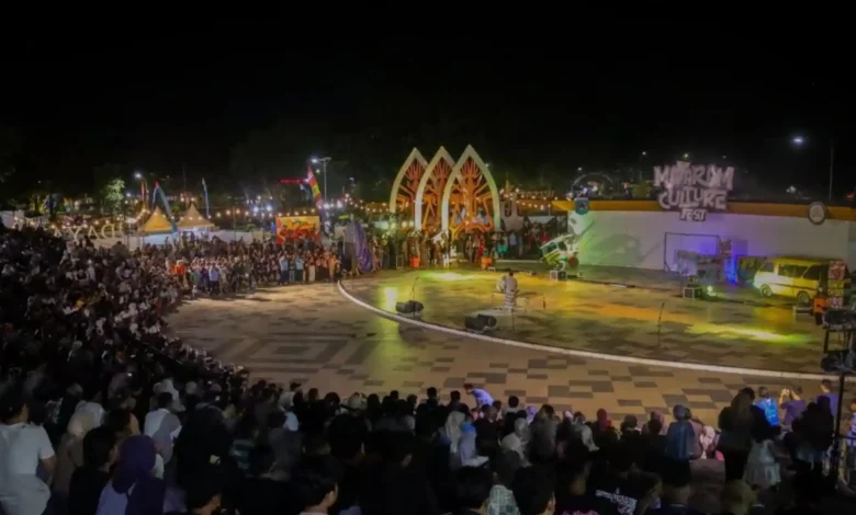 Ribuan Masyarakat mengunjungi Event Mataram Culture di Teras Udaya, Kota Mataram.