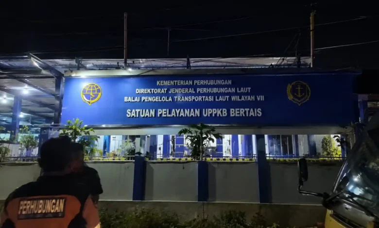 Tangkapan layar video amatir saat sopir truk yang terkena stick lamp Petugas UPPKB Bertais, September 2026.