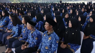 Ilustrasi guru PPPK paruh waktu yang rencananya akan diangkat jadi penuh waktu pada 2027 tanpa tes.