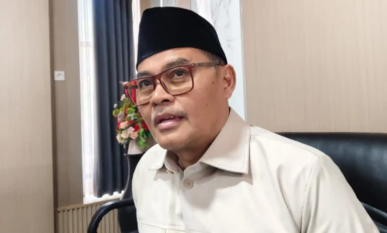 Ketua DPRD Kota Mataram, Abdul Malik diwawancarai beberapa waktu lalu.