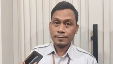 Kepala Dinas Sosial Kota Mataram, Muzakkir Walad diwawancarai beberapa waktu lalu.