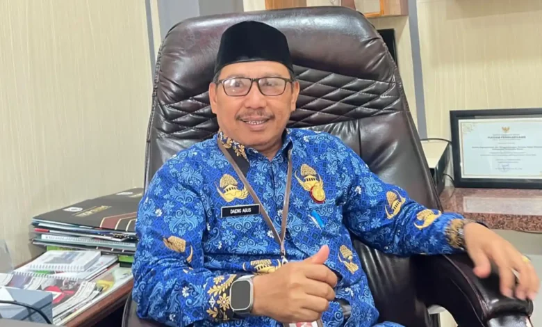 Kepala BKPSDM KSB, Agusman, saat di wawancara NTBSatu beberapa waktu lalu.