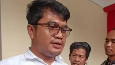 Kasat Reskrim Polresta Lombok Tengah, Punguan Hutahaean, saat jelaskan penanganan kasus dugaan pelecehan seksual di Ponpes Lombok Tengah, Selasa, 22 September 2026.