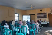 Pelaksanaan Sosialisasi Revitalisasi Kota Tua Ampenan oleh Tim Pengabdian Masyarakat Arsitektur Unram, Rabu, 15 Juli 2026.