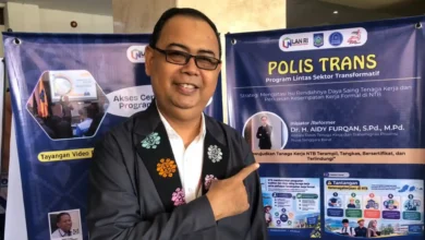 Kepala Disnakertrans NTB, Aidy Furqan.