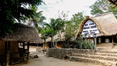 Penampakan Desa Wisata Sasak Ende.