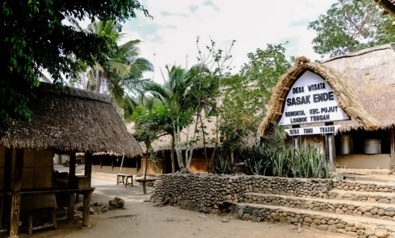 Penampakan Desa Wisata Sasak Ende.