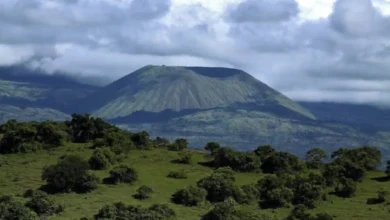 Gunung Tambora di NTB.
