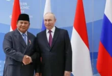 Presiden Prabowo Subianto dan Presiden Rusia Vladimir Putin mengadakan pertemuan di sela-sela Forum Ekonomi Timur di Vladivostok, Kamis, 3 September 2026.