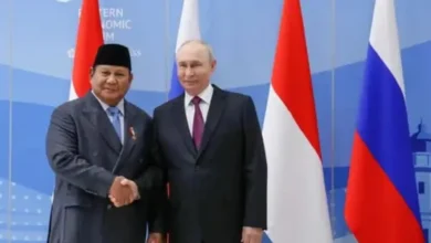 Presiden Prabowo Subianto dan Presiden Rusia Vladimir Putin mengadakan pertemuan di sela-sela Forum Ekonomi Timur di Vladivostok, Kamis, 3 September 2026.