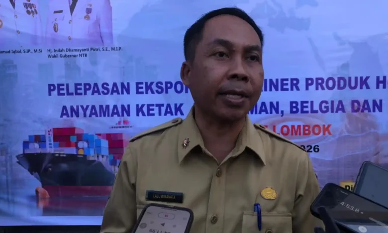 Kepala Disperindag NTB, H. Lalu Wiranata.