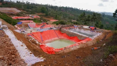 Salah satu titik tambang emas diduga ilegal di Sekotong, Lombok Barat yang pernah disegel KPK pada Oktober 2024.