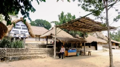 Desa Wisata Sasak Ende Lombok Tengah. Kini dirancang memiliki konsep proteksi kebakaran.
