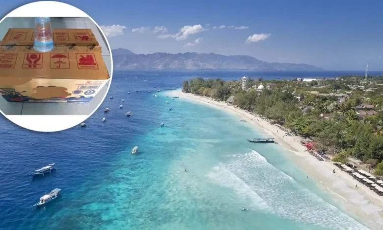 Gili Trawangan krisis air. Imbasnya harga air kemasan melonjak.