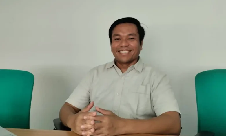 Pakar Ilmu Kebumian dan Perubahan Iklim UIN Mataram, Irwan, saat diwawancarai NTBSatu, Rabu, 9 September 2026.