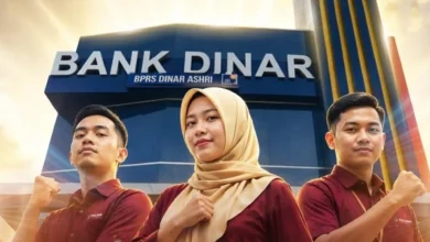 Bank Dinar buka lowongan kerja untuk warga NTB dengan berbagai posisi pada Rabu, 9 September 2026.