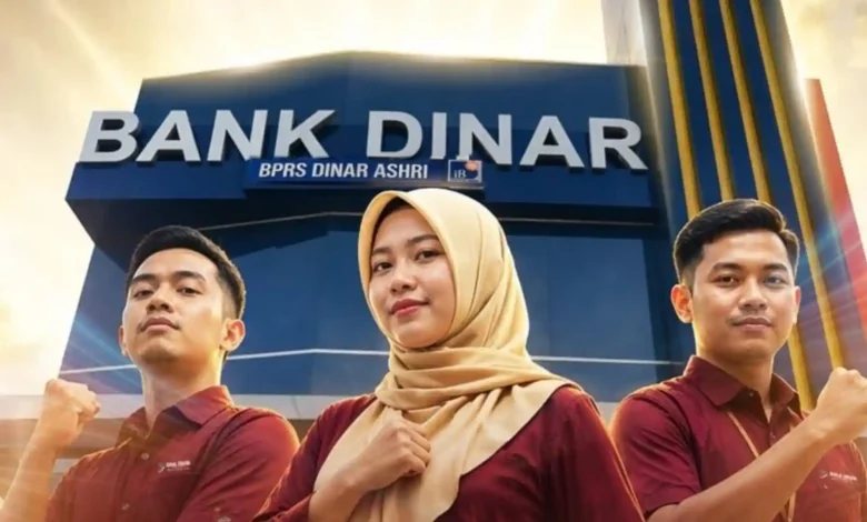 Bank Dinar buka lowongan kerja untuk warga NTB dengan berbagai posisi pada Rabu, 9 September 2026.