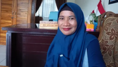 Kepala Unit Pelaksana Teknis Daerah Perlindungan Perempuan dan Anak (UPTD PPA) DP2KBP3A KSB, Yuyun Silvia Dewi.