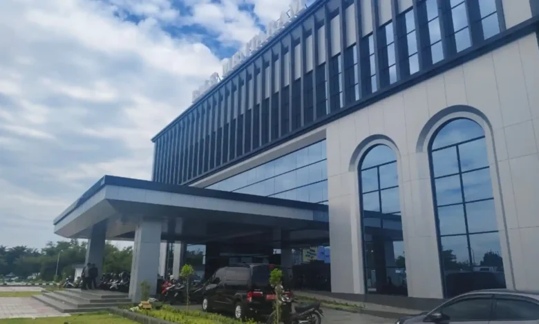 Tampak depan Bale Mentaram yang berlokasi di Jalan Gajah Mada, Lingkar Selatan.