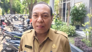 Kepala Bidang Pelayanan, Penagihan, dan Penyuluhan BKD Kota Mataram, Achmad Amrin diwawancarai, Selasa, 15 September 2026.