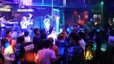 Suasana di salah satu Night Club di Senggigi, 2026.