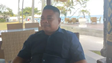 Ketua Senggigi Hotel Association, I Ketut M. Jaya Kusuma saat diwawancarai di Senggigi, Selasa, 15 September 2026.
