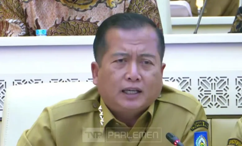 Gubernur NTB, Lalu Muhamad Iqbal, saat menghadiri RDP bersama Komisi II DPR RI di Jakarta pada Selasa, 15 September 2026.