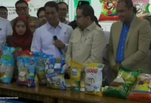 Kementeian Pertanian saat merilis merek beras fortifikasi yang harus ditarik dari pasar pada Selasa, 15 September 2026.