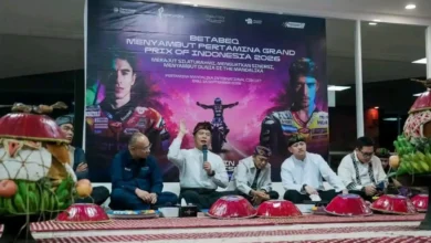 Acara "Betabeq" sebelum ajang MotoGP yang dihadiri Gubernur NTB dan Bupati Lombok Tengah di Mandalika pada Rabu, 16 September 2026.